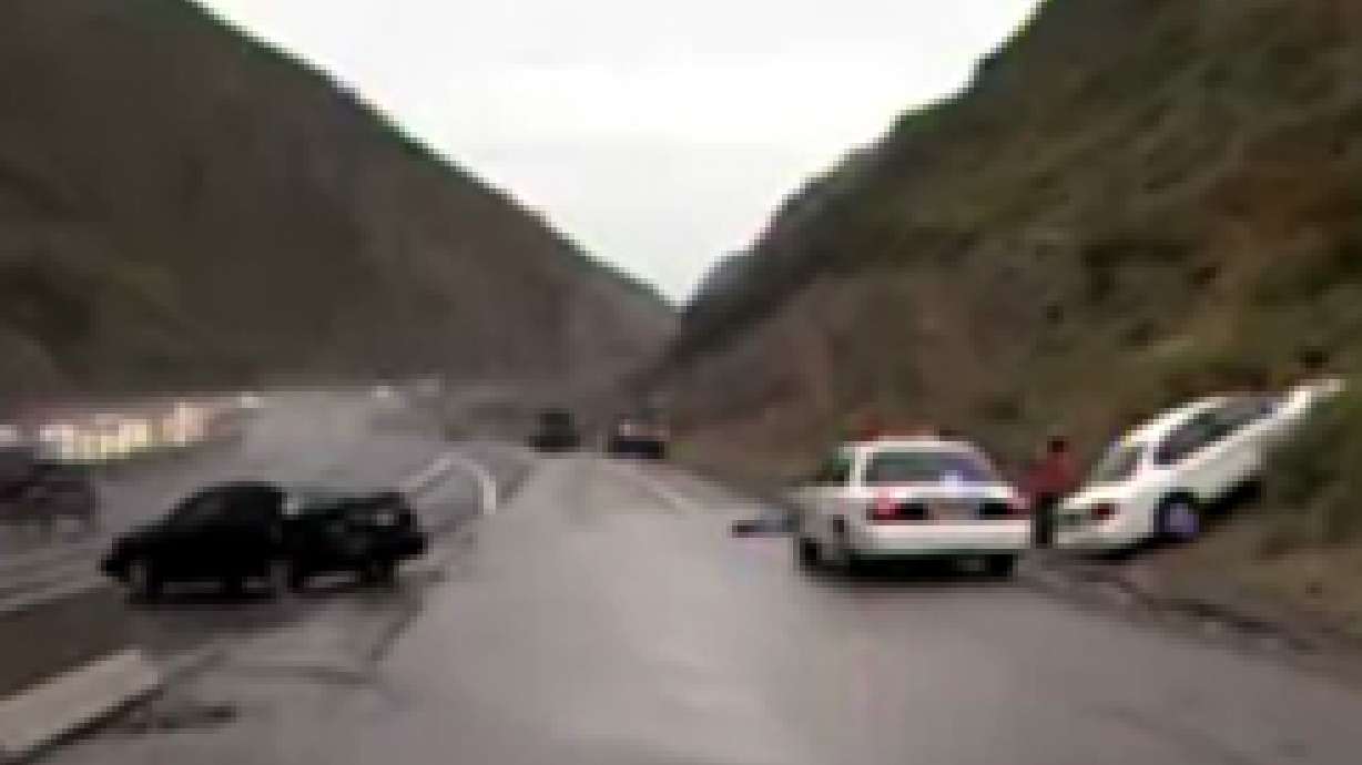 Two People Hit on I-80 in Parley's Canyon