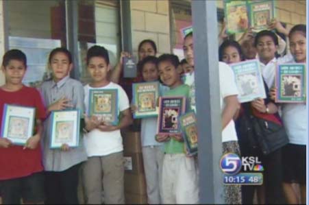 Man Spreads Gift of Books Around the World