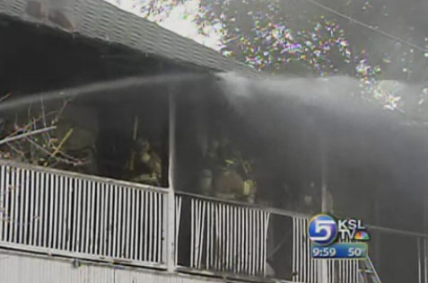 Blaze Causes Extensive Damage to Magna Apartment Complex