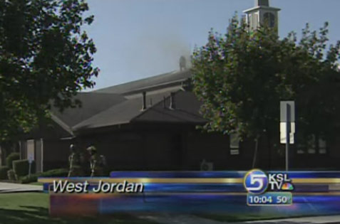 Suspicious Fire Damages LDS Stake Center