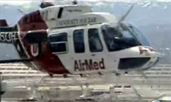 U of U Students Protest Temporary Helicopter Landing Pad 