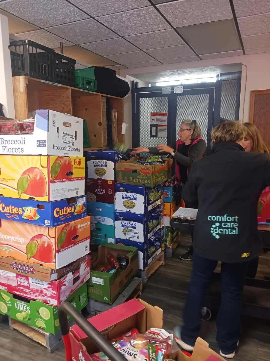Volunteers at the Idaho Falls Community Food Basket