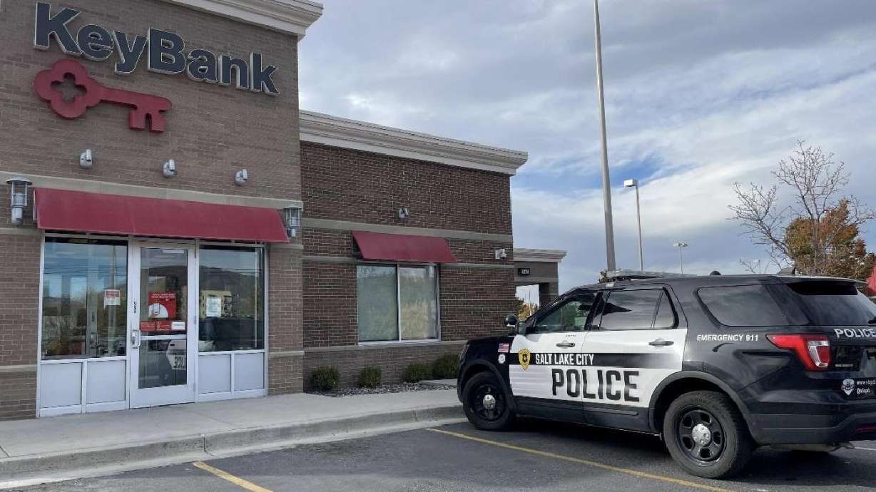 Salt Lake City police on Tuesday arrested a man on suspicion of robbing three banks within a week.