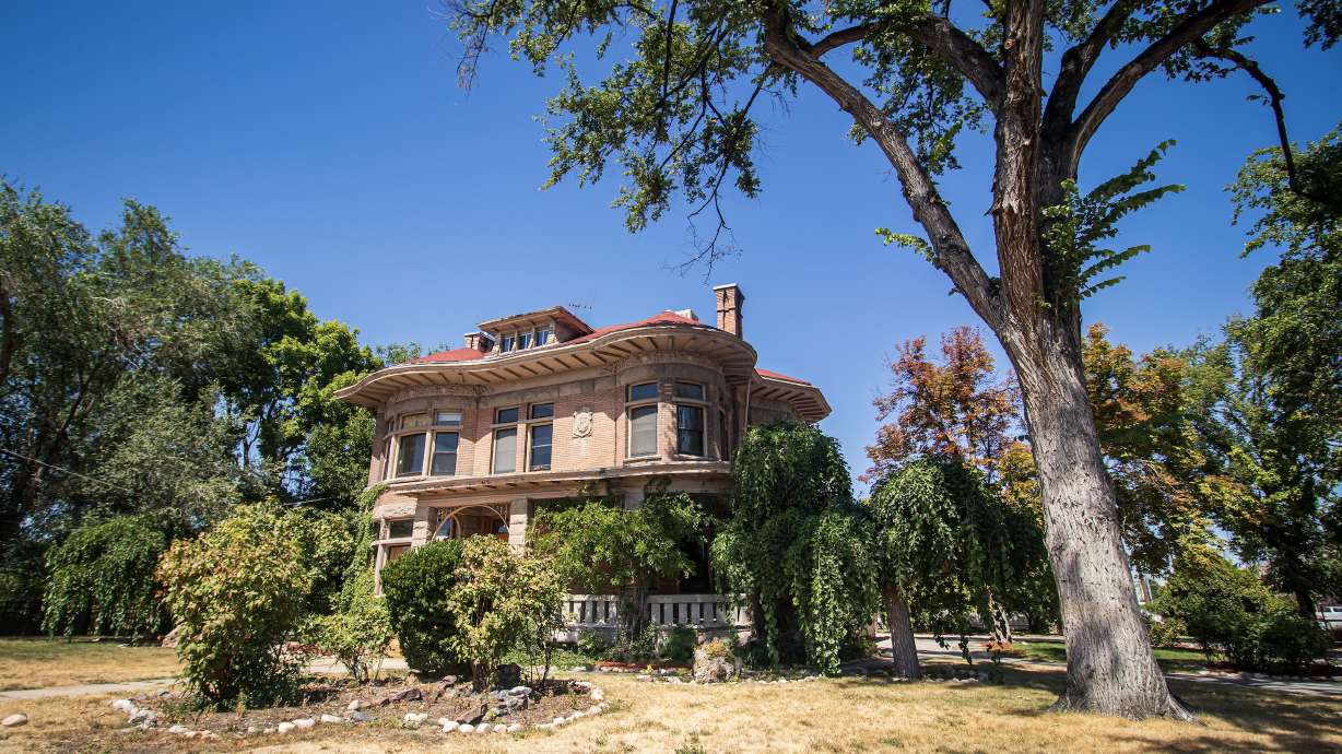 The Fisher Mansion in Salt Lake City on Aug. 28, 2019. Salt Lake City plans to begin work to stabilize the historic building in 2024.