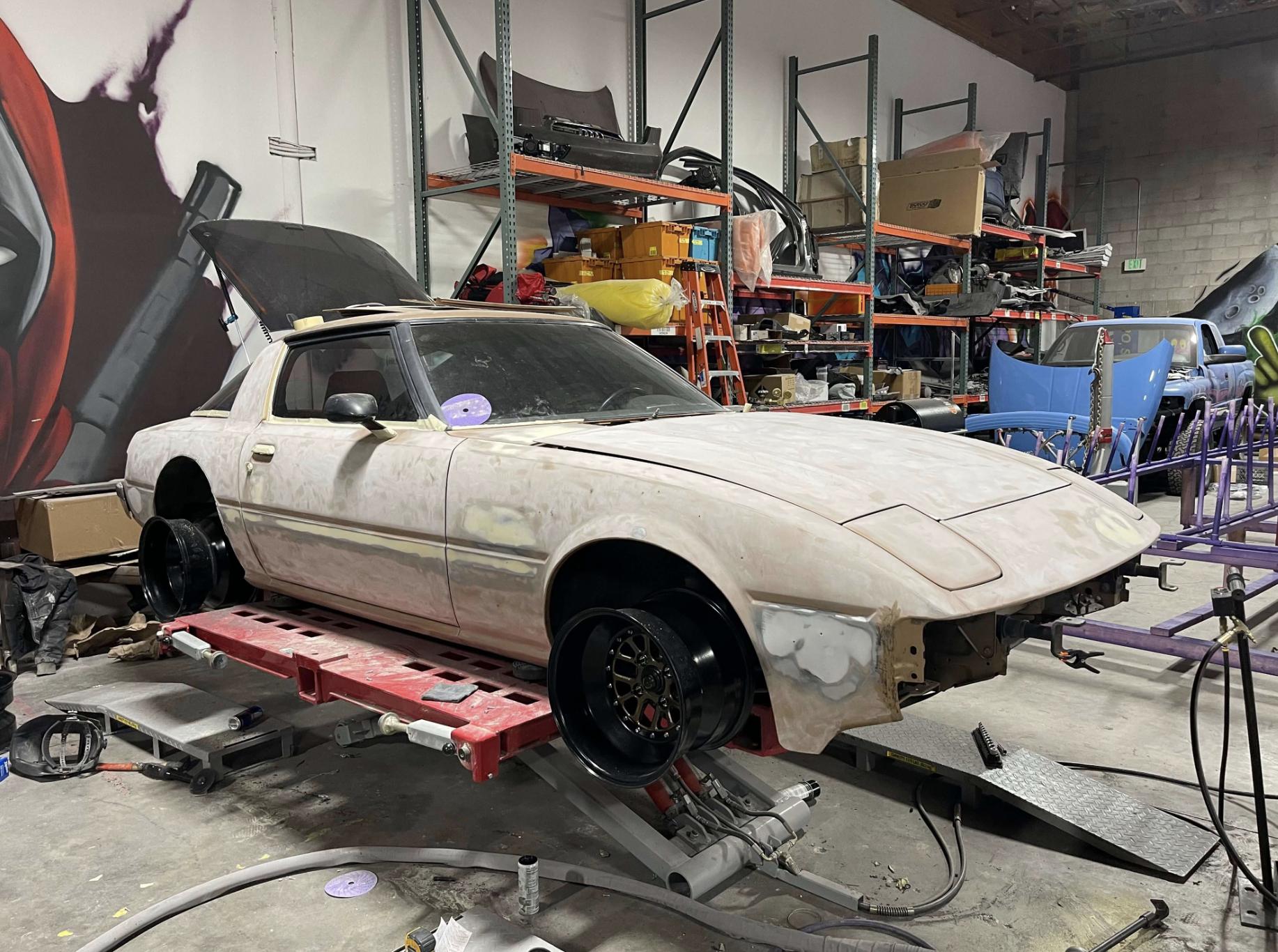 Local business revives Mazda RX-7 for Make-A-Wish recipient