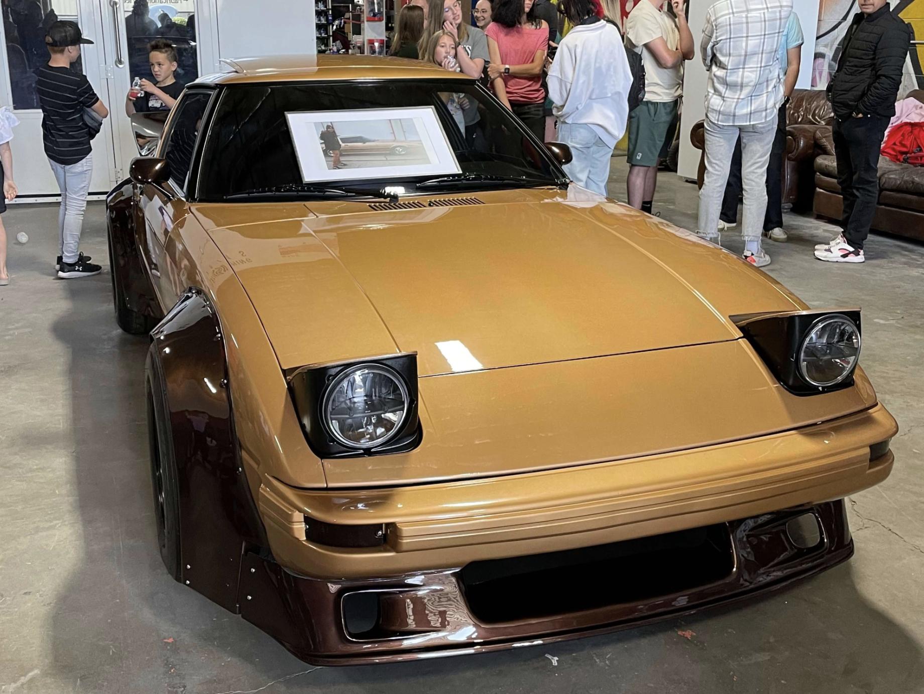 Local business revives Mazda RX-7 for Make-A-Wish recipient