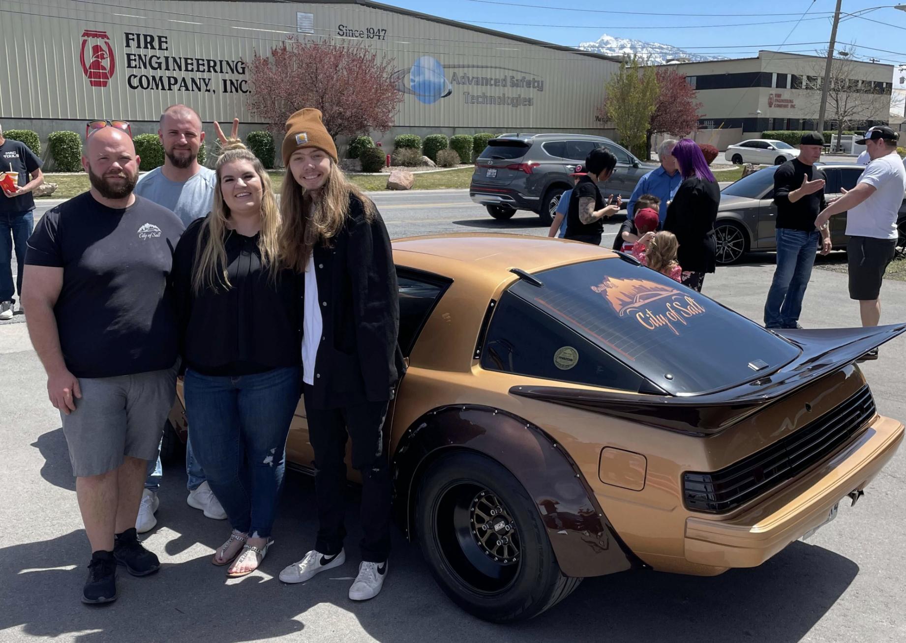 Local business revives Mazda RX-7 for Make-A-Wish recipient