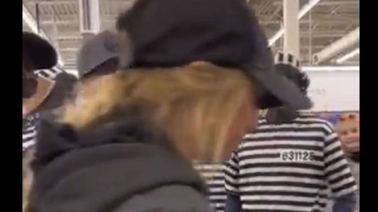 A video taken at a Cedar City Walmart on Halloween depicts three males dressed as inmates in blackface. The video went viral, but police concluded Tuesday that no crimes were committed.