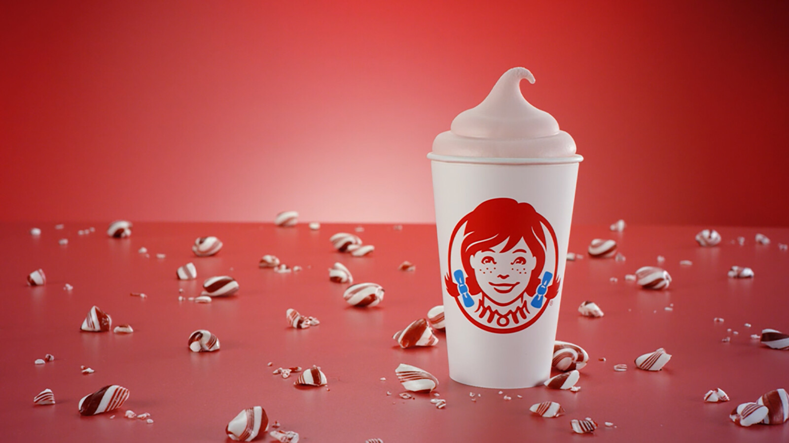 Wendy's peppermint Frosty goes on sale next week.