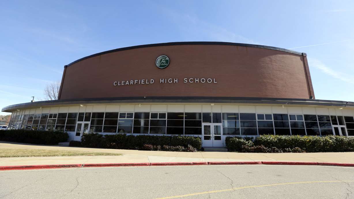 A former Clearfield High School teacher was arrested Wednesday and accused of engaging in sexual activity with a 17-year-old student in his classroom during the 2018-19 school year.