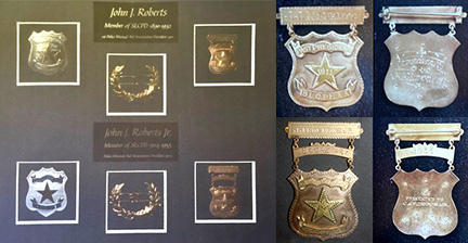 The Salt Lake City Police Department is asking for help recovering several items that have been missing from the department’s police museum for almost a decade. These are the only known photos of the missing items.