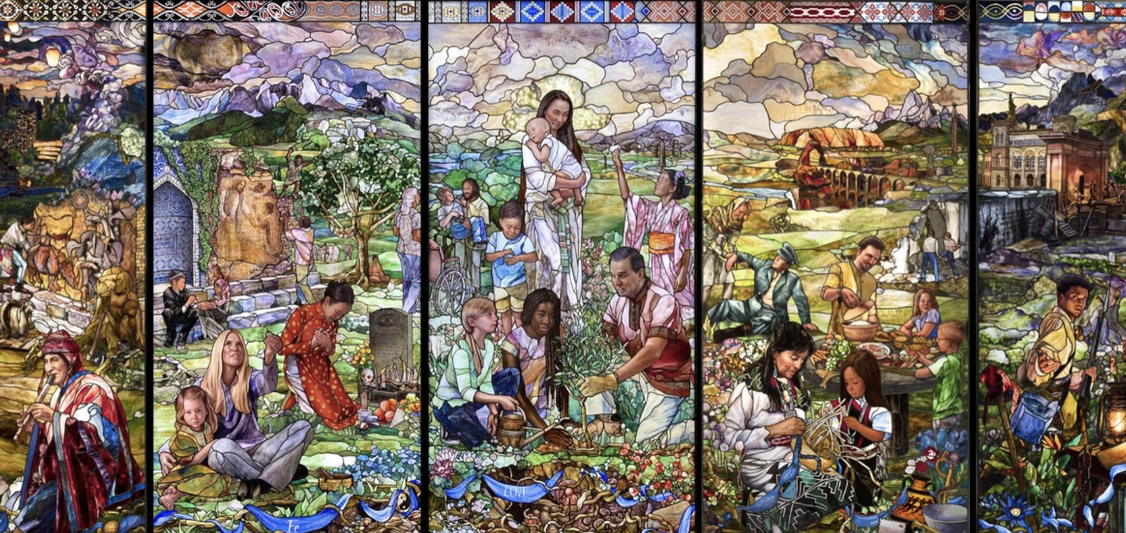 Non-profit group works with local glass artists to inspire and uplift this season