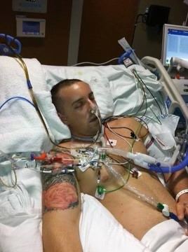 Jordan Stevenson is hoping his story inspires those feeling hopeless or defeated to keep going.