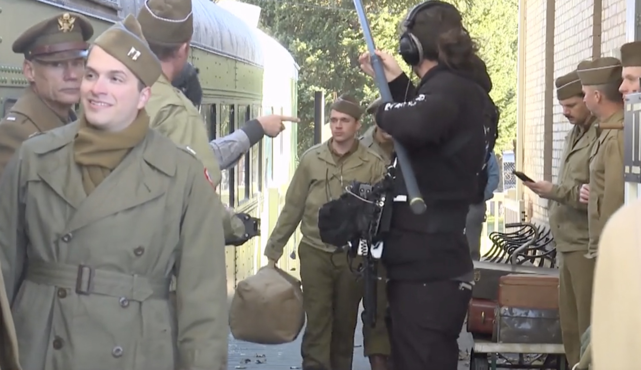 As Utah celebrated veterans Friday, a true World War II story titled “The Force,” is being filmed right here in Utah.