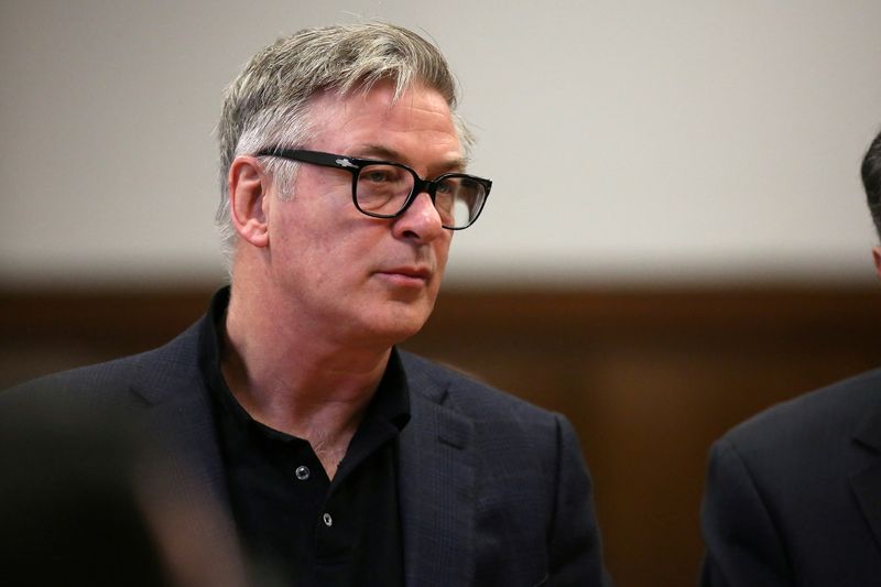 Actor Alec Baldwin appears in court in the Manhattan borough of New York City, New York on January 23, 2019.