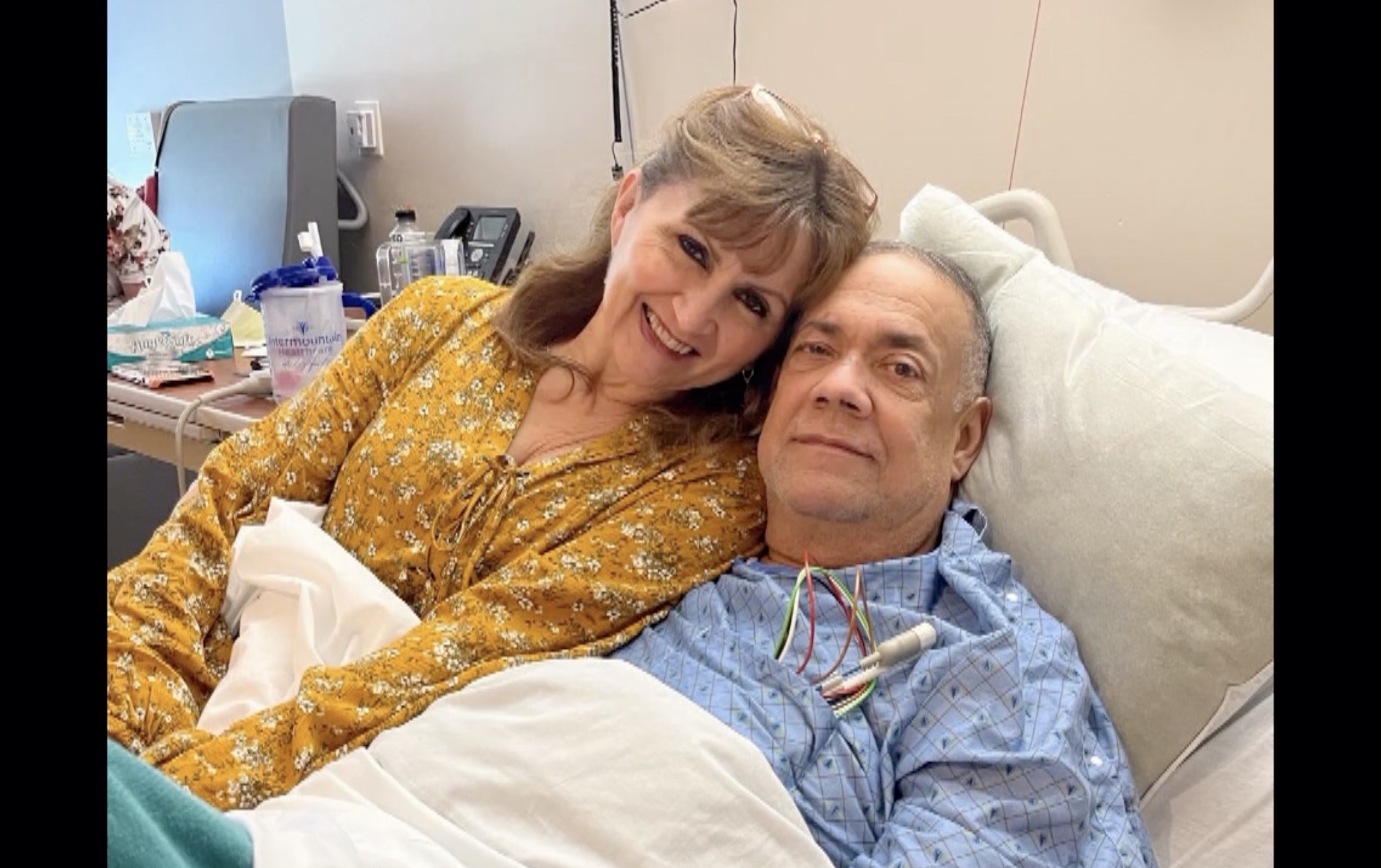 Intermountain Healthcare recently became the first in Utah to perform a new lifesaving and less invasive heart procedure, benefiting Antonio Gomez, right.