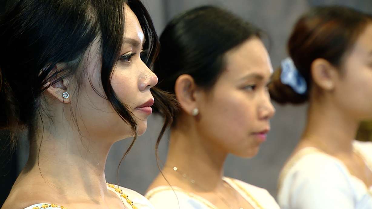 Every Sunday at the Utah Cambodian community temple, dancers practice ancient dance moves.