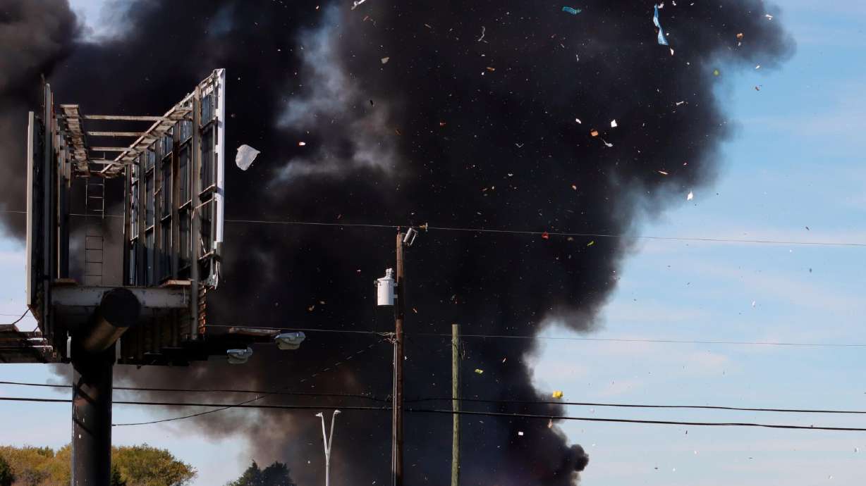 The B-17 Flying Fortress, one of the planes that crashed at the airshow at Dallas Executive Airport on Saturday, normally had a crew of four to five people.