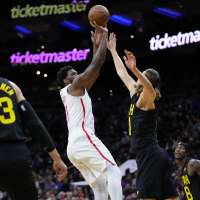 Unstoppable Embiid scores 59 as Jazz fall to 76ers 105-98