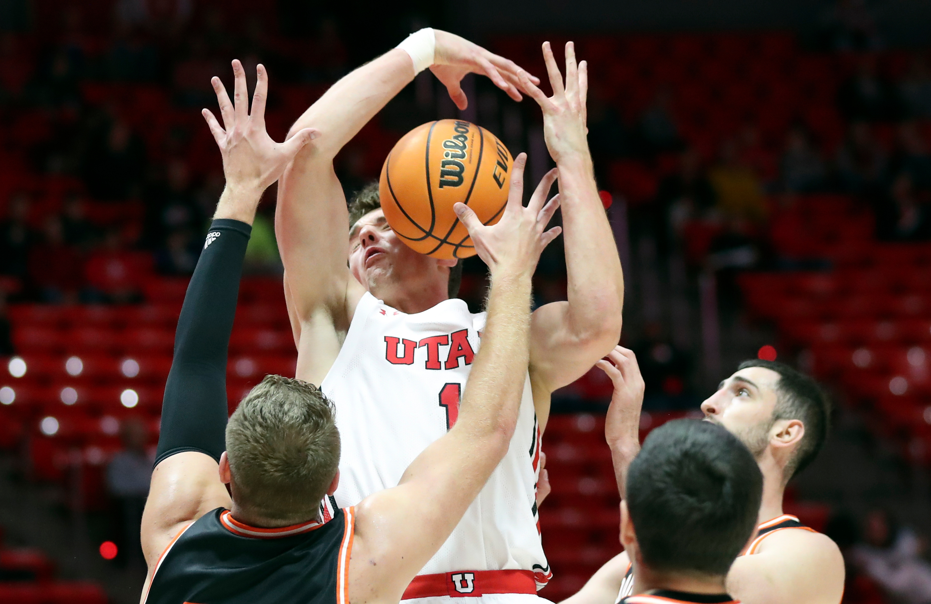 Utah weathers an Idaho State surge, pulls away for 70-58 win