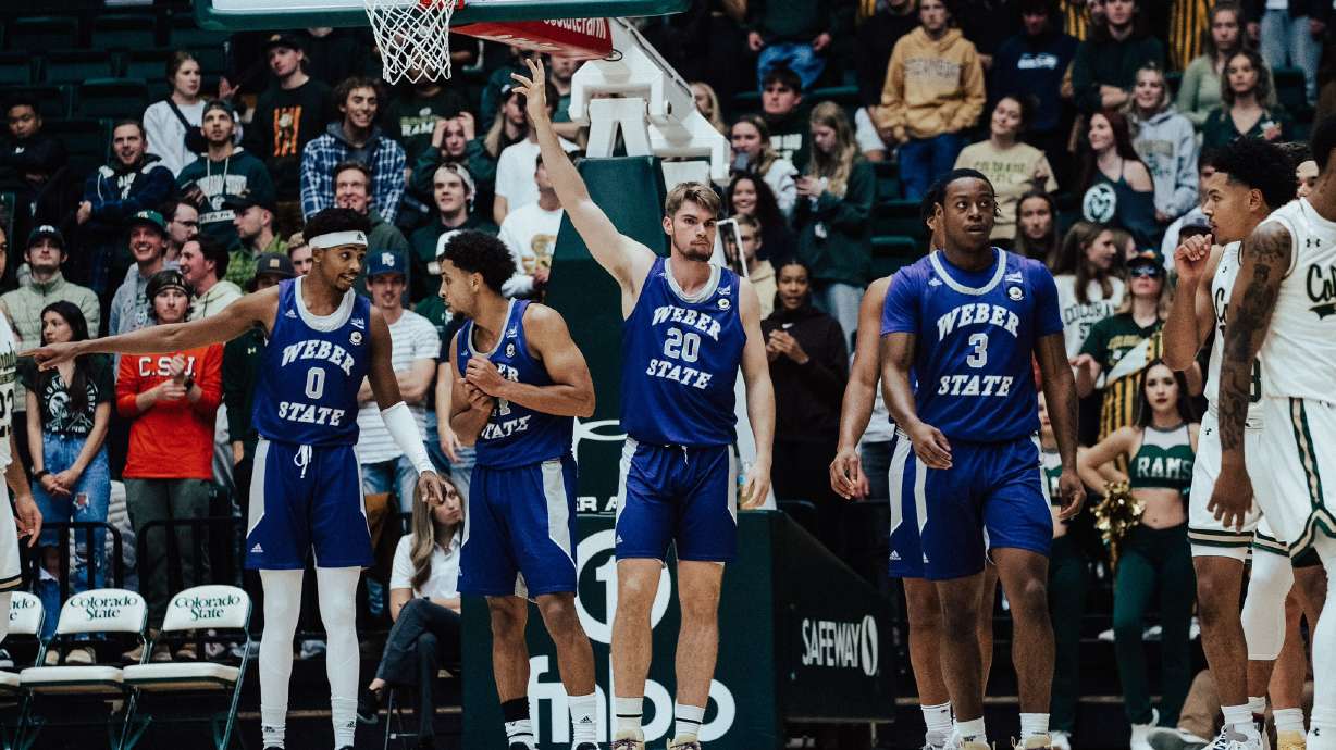 Weber State suffered a tough loss against Colorado State in a game on Nov. 14, 2022.