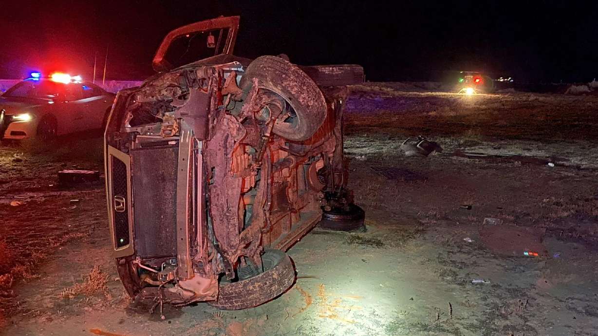 One person is dead following a single-vehicle rollover on I-70 Friday night. It happened just 4 miles east of Thompson Springs in Grand County.