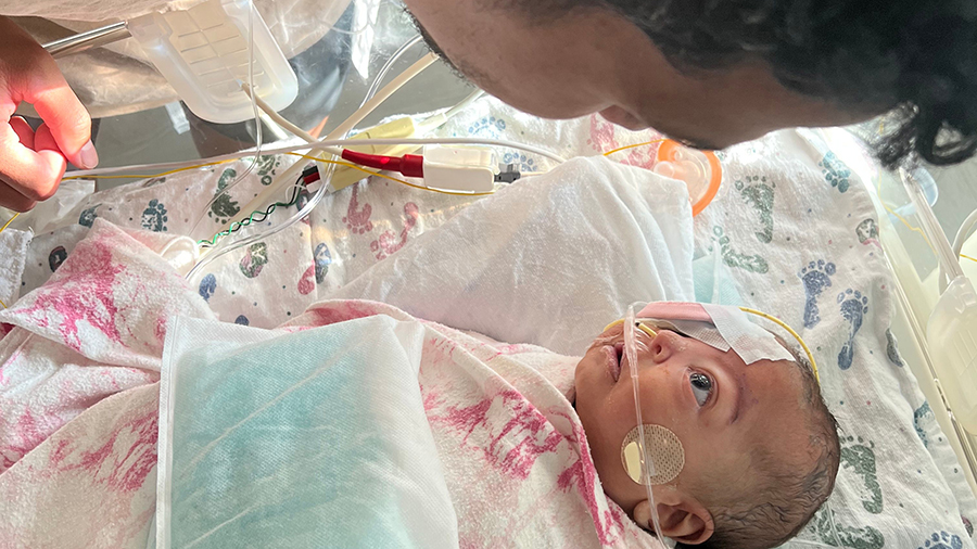 An Idaho family says a nurse who helped them at Primary Children's Hospital was integral to their baby's care.