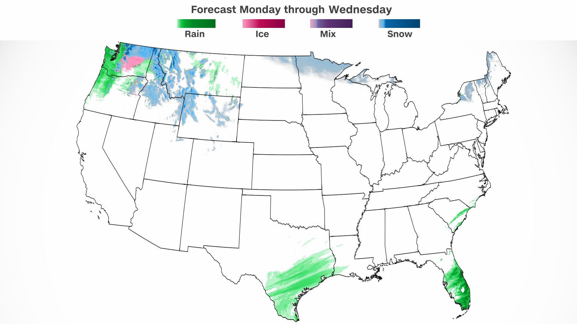 Thanksgiving travelers could run into weather trouble on both coasts.