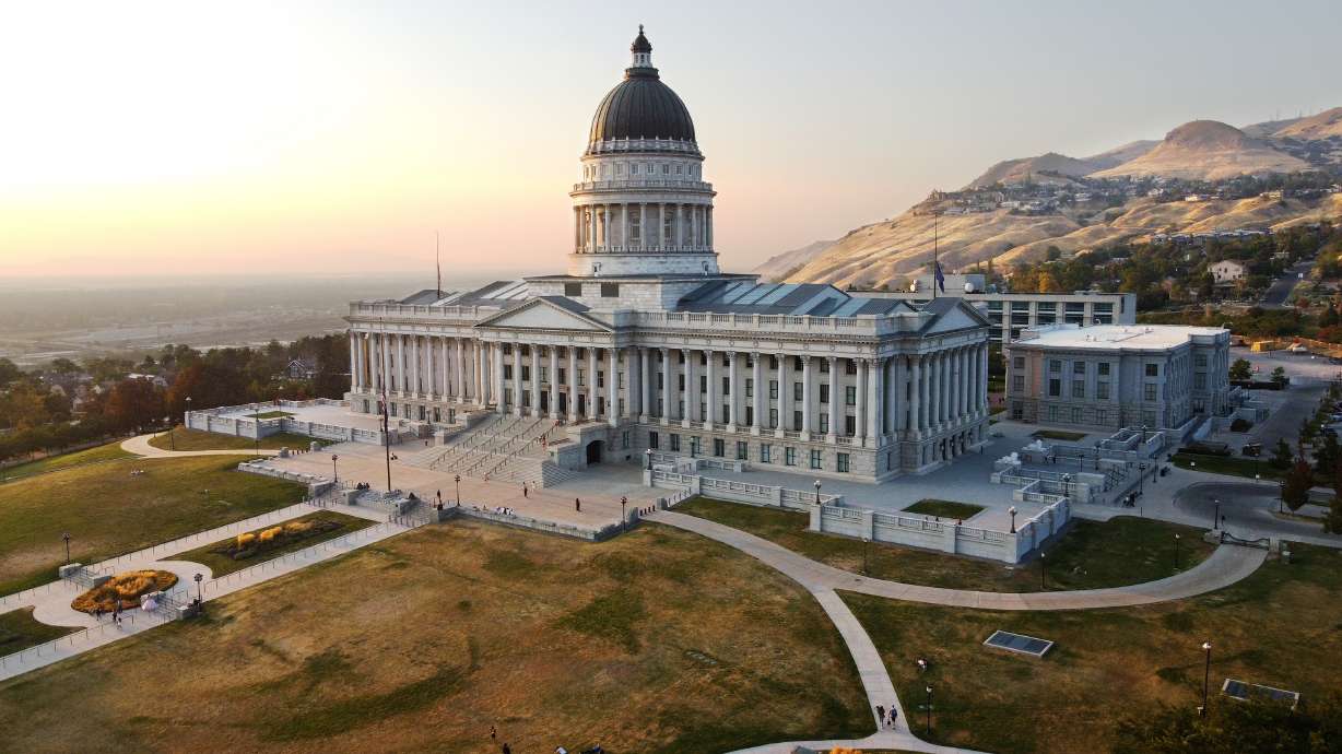 The Utah Capitol in Salt Lake City is pictured on Sept. 11. State legislators are already discussing proposed tax cuts for the 2023 general session of the Utah Legislature.