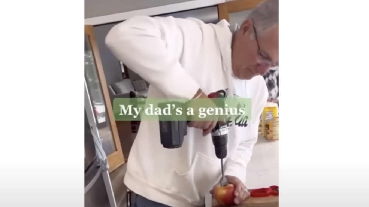 While most of us look forward to gathering around for Thanksgiving, few people love the part of the holiday when they're asked to help peel potatoes or apples for a crowd.