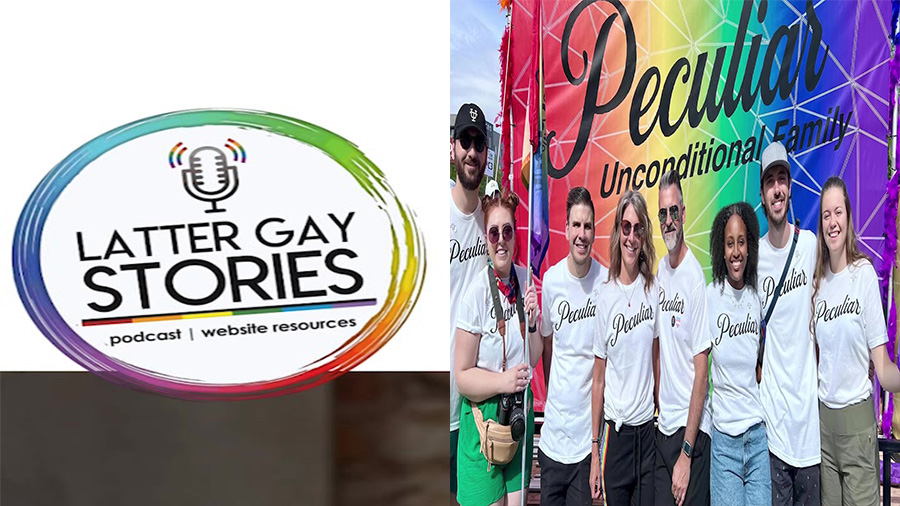Podcast Latter Gay Lives and LGBTQ group Peculiar, right. Local groups in Utah are working to help people in the LGBTQ community feel more welcome and more understood.