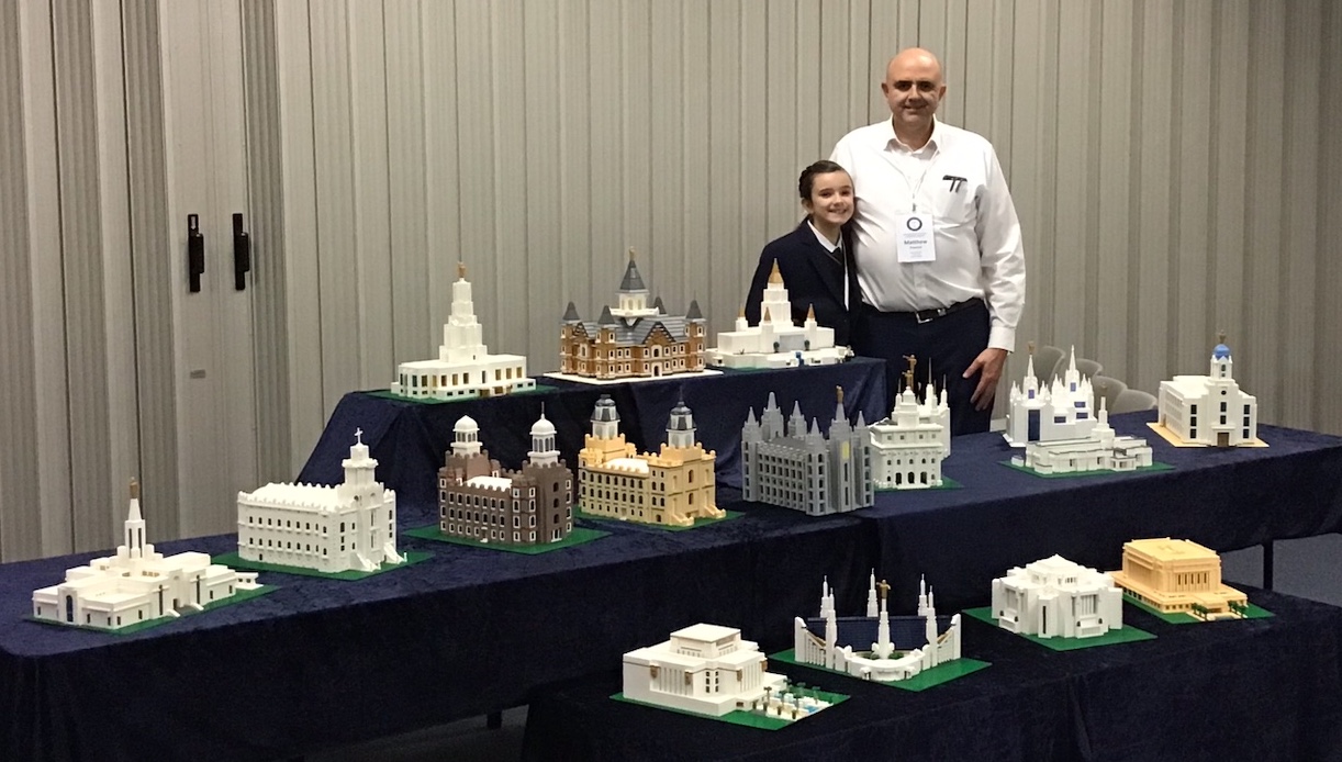 Matthew and his daughter from Australia.