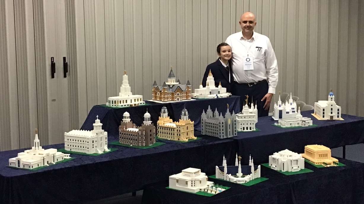 Matthew and his daughter from Australia.