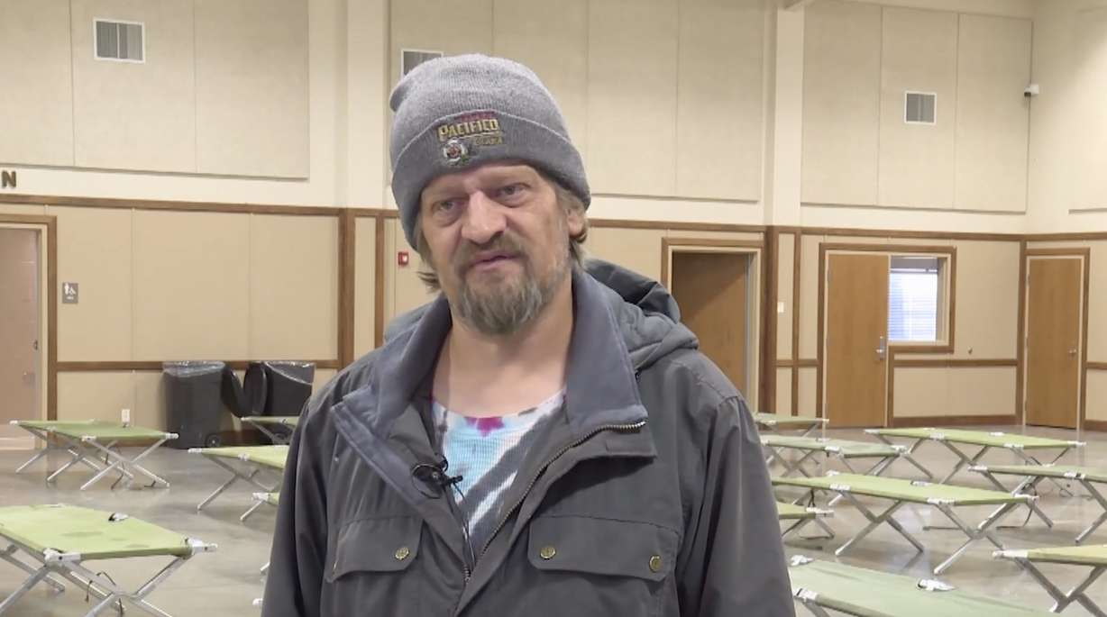 Cabel Faatz, who was left homeless after fire destroyed a low-income housing facility in Richfield, is thankful everyone made it out alive.