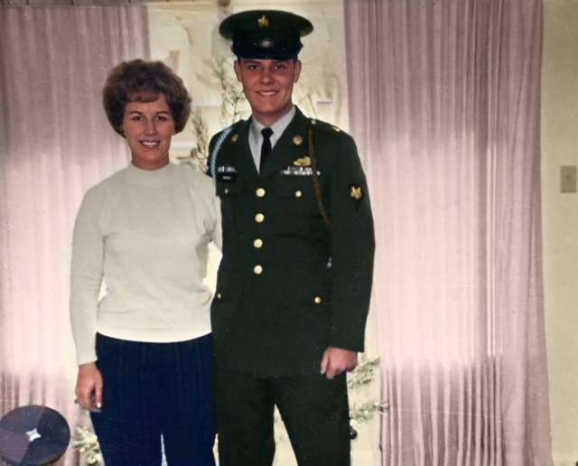 Gregory Dahl Nickell poses with his mother in 1970. Nickell was shot to death during Thanksgiving weekend in 1972. On Wednesday, on the eve of the 50th anniversary of his death, the Uintah County Sheriff's Office identified one of two men they believe killed Nickell and then kidnapped and raped his 18-year-old date.