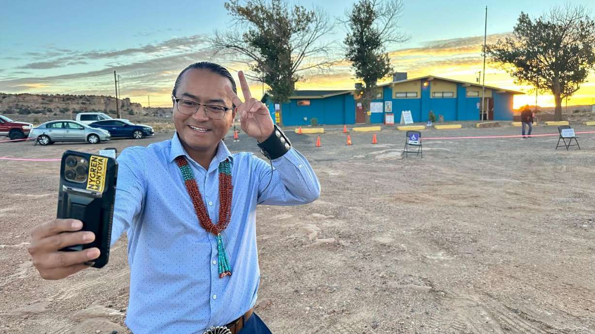 Navajo Nation President-elect Buu Nygren addresses his followers on social media. When he’s sworn into office on Jan. 10, 2023, Nygren will be the youngest Navajo Nation president in history.