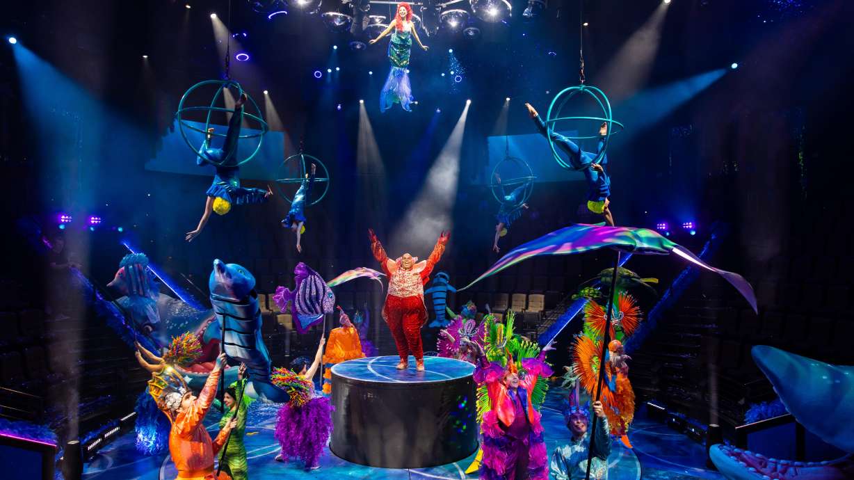 A scene from Hale Center Theatre's production of of Disney's "The Little Mermaid." The theater will be performing a sensory-friendly performance of the show on Saturday at 9 a.m.