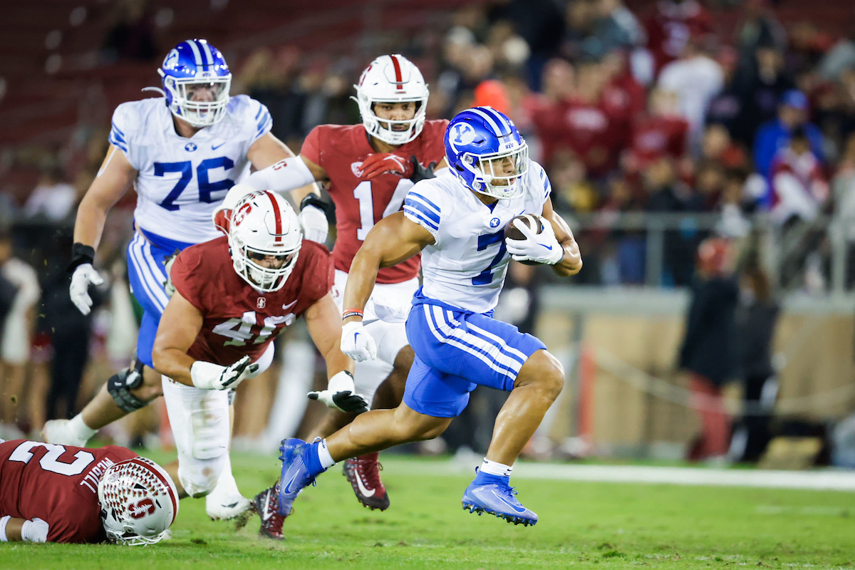 Hinckley Ropati front and center in Cougars' competitive running back competition