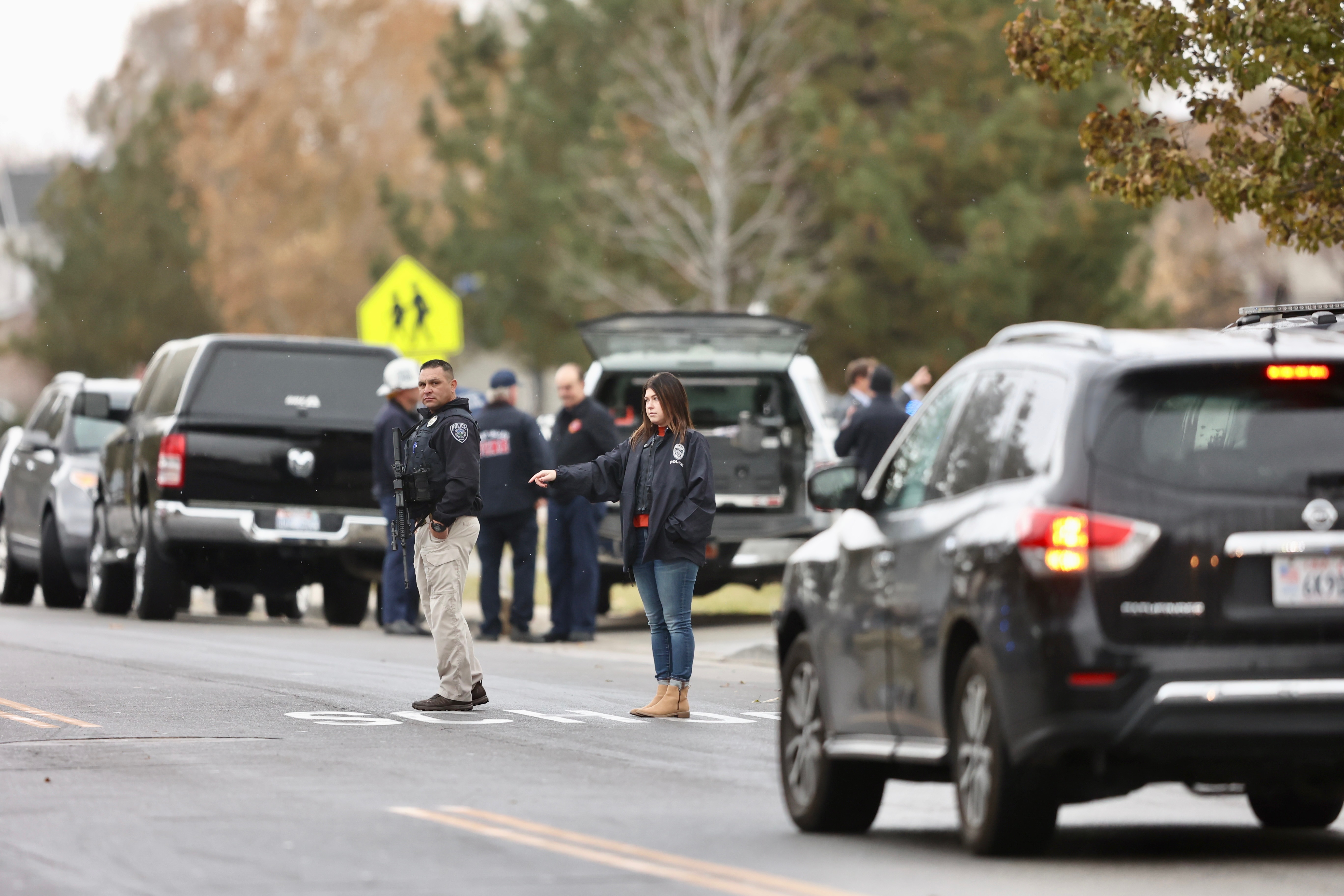 A report of a possible shooting at Granger Elementary School was investigated Monday by West Valley police, but officers quickly determined that no shooting had taken place.