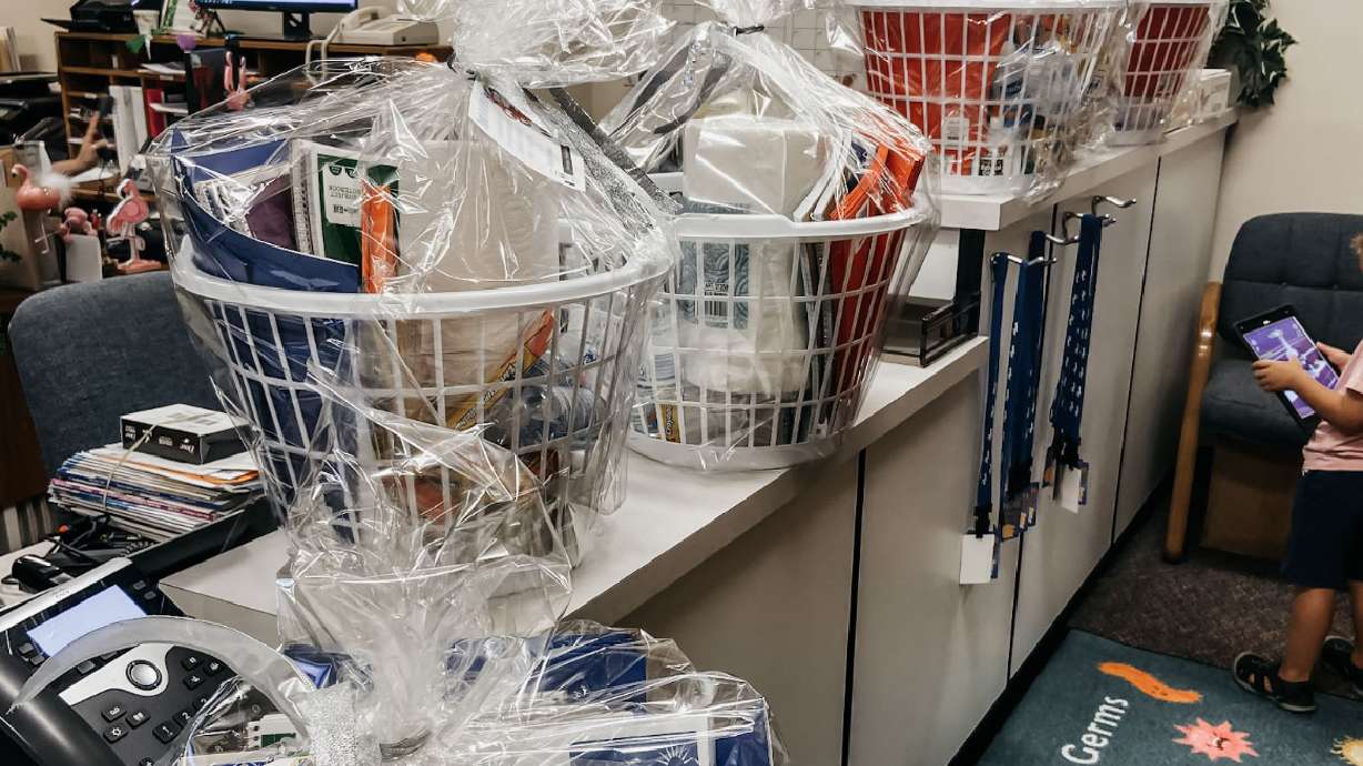 The Pledge Jar delivers school supplies during the 2020-21 school year.