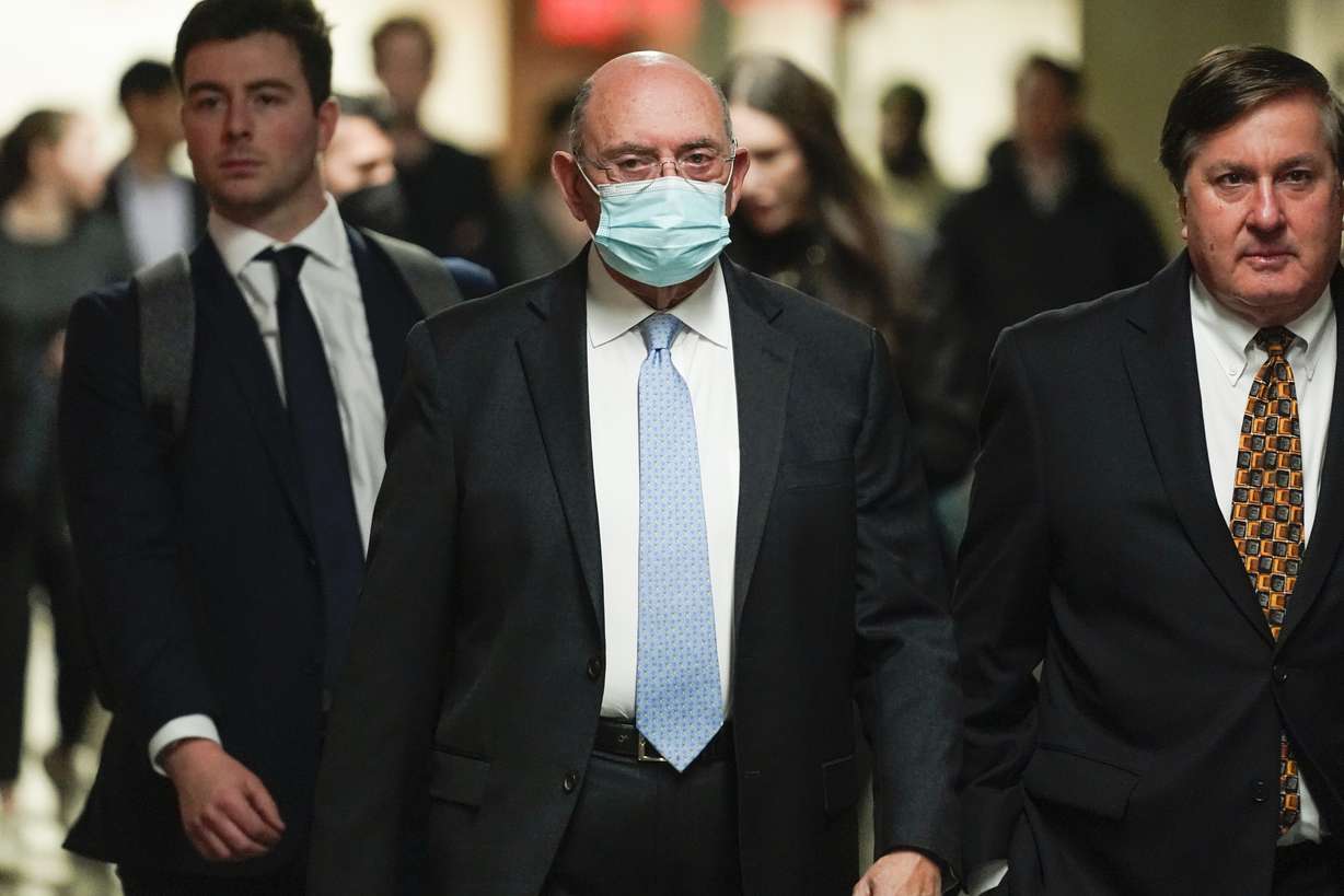 Trump Organization's former Chief Financial Officer Allen Weisselberg arrives to the courtroom in New York, Tuesday, Nov. 15. Donald Trump's company has been convicted of tax fraud on Tuesday, Dec. 6, for a scheme by top executives to avoid paying personal income taxes on perks such as apartments and luxury cars. As punishment, the Trump Organization could be fined up to $1.6 million.