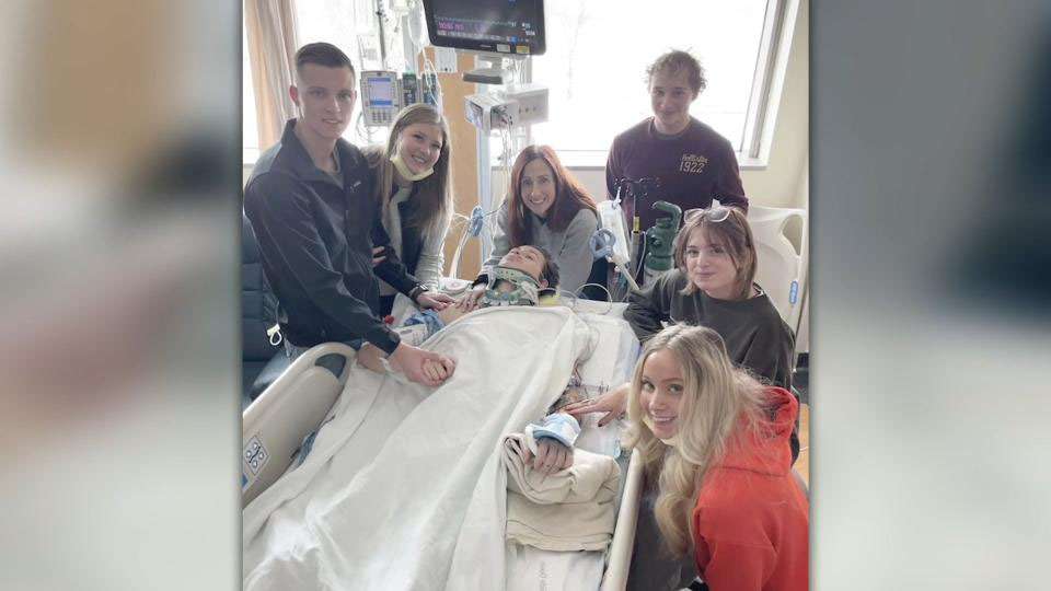 A Weber County teenager is recovering from surgery in the intensive-care unit after suffering a broken neck during a snowboarding accident.