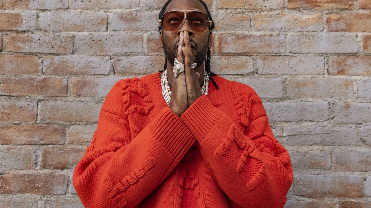 2 Chainz poses for a portrait on Friday, Nov. 4, 2022, in Los Angeles. The Grammy Award-winning rapper is bringing his star appeal as host of Amazon Music Live - a weekly live-streamed concert series featuring today’s biggest stars including Lil Baby, Megan Thee Stallion, Lil Wayne and Kane Brown. The series streams on Prime Video after Thursday Night Football and filmed each week in Los Angeles in front of a live audience.