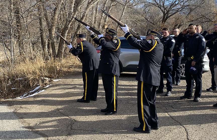 Veterans in Ogden performed a 21-gun salute in remembrance of Pearl Harbor Day on Wednesday, the 81st anniversary of the attack in Hawaii.