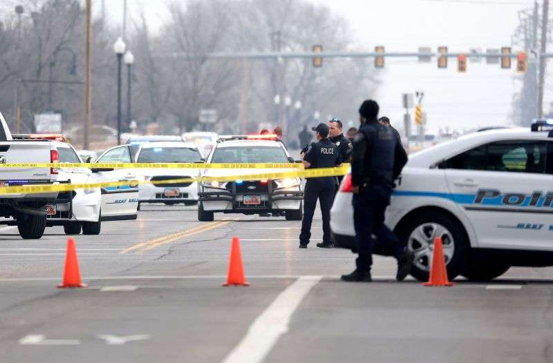 West Valley police investigate a shooting on Jan. 13. The teen who shot and killed two Hunter High students and injured a third nearly a year ago was sentenced Monday to serve in juvenile detention until he's 21. The shooter will not have his case transferred to adult court.