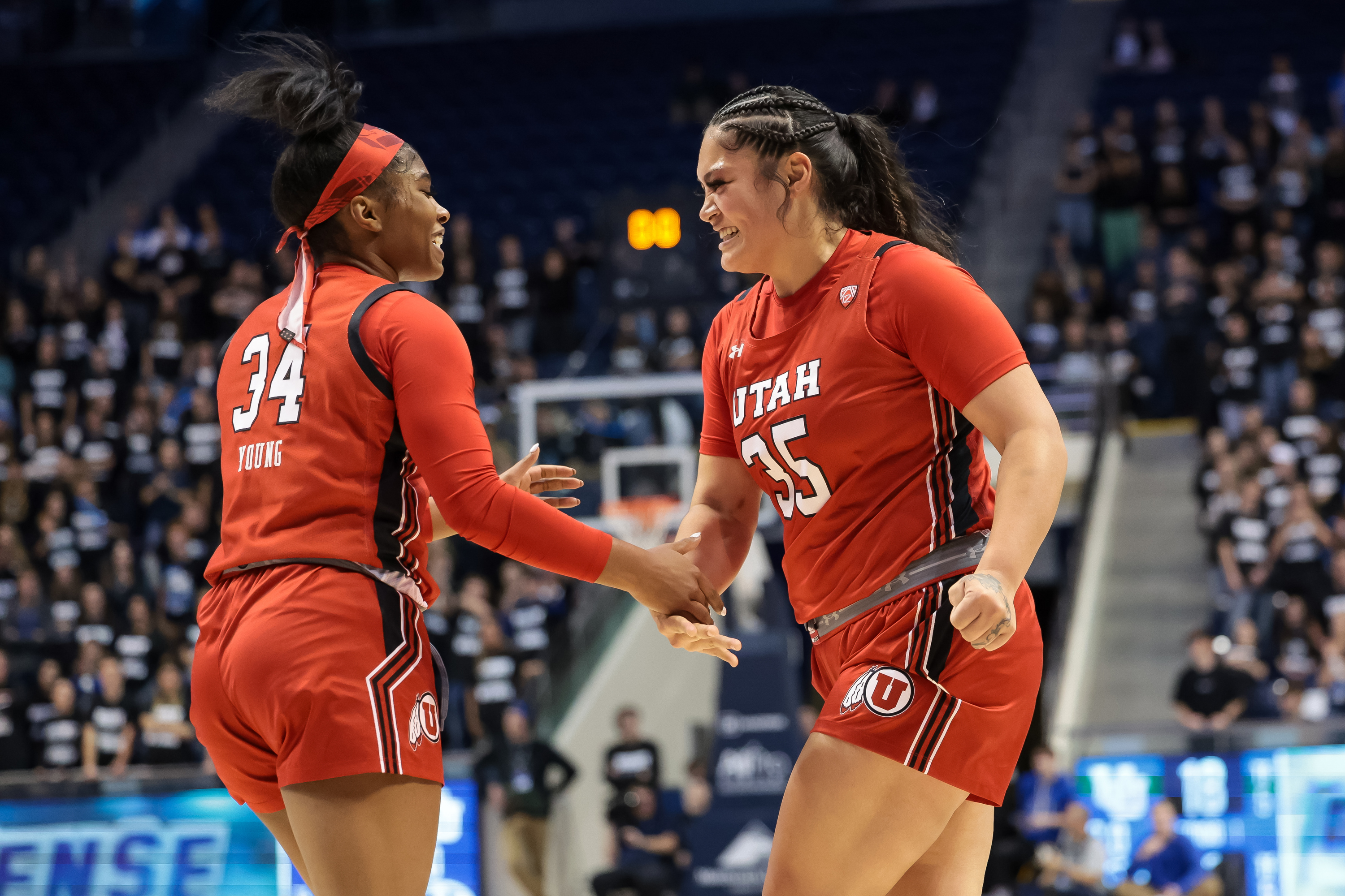 Pili's big night leads No. 15 Utah women to 76-59 win at BYU for 8-0 start