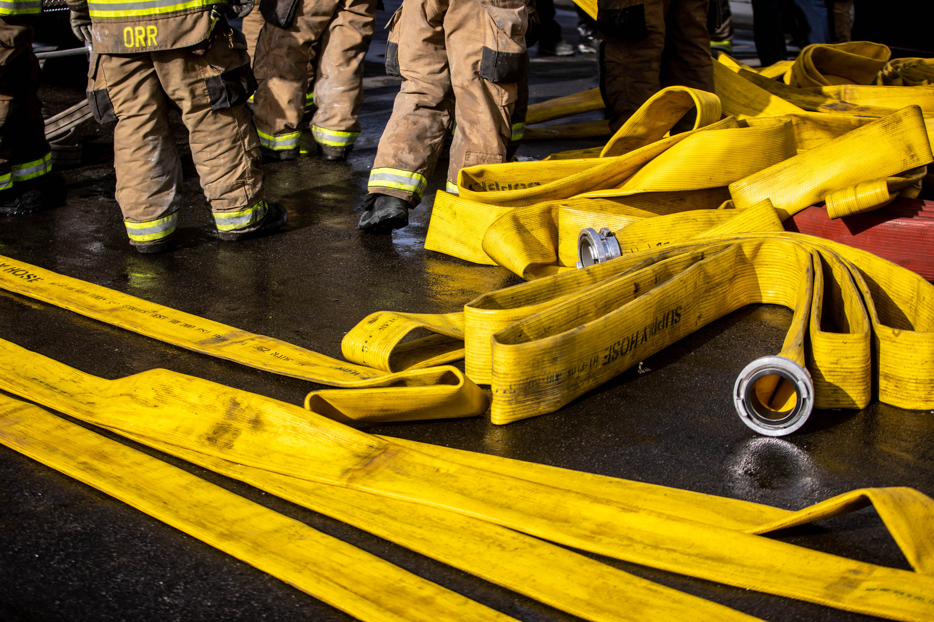 A man, 89, died in a house fire in Lewiston on Sunday morning, the Cache County Sheriff's Office said.