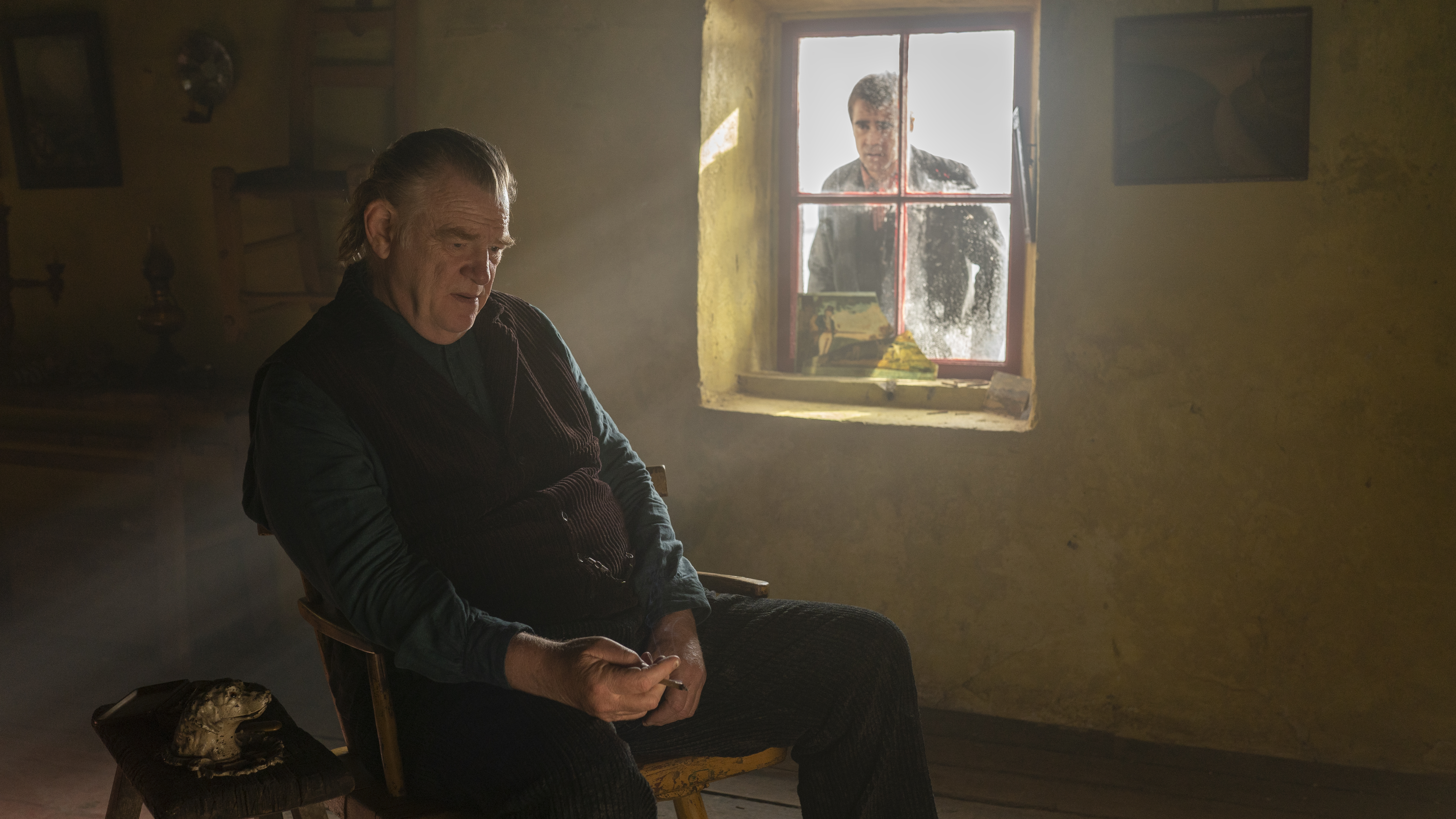 This image released by Searchlight Pictures shows Brendan Gleeson in "The Banshees of Inisherin." The 80th Golden Globe Awards nominations were announced Monday.