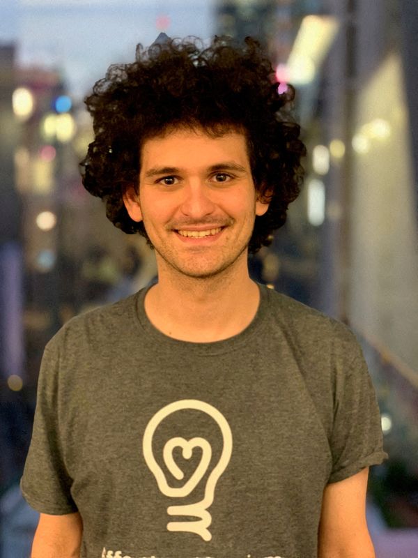 FTX founder Sam Bankman-Fried poses for a picture, in an unspecified location, in this undated handout picture, obtained by Reuters on July 5. Bankman-Fried was arrested on Monday in the Bahamas.