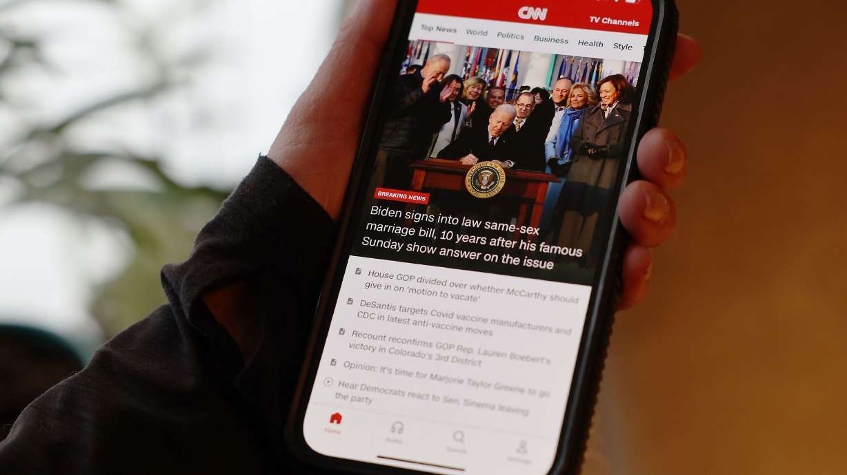 When it comes to how Utahns are consuming their news, a vast majority say digital devices are their No. 1 go-to and more than half report they rarely or never get news from television, radio or print publications.